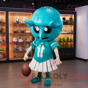 Turquoise American Football...