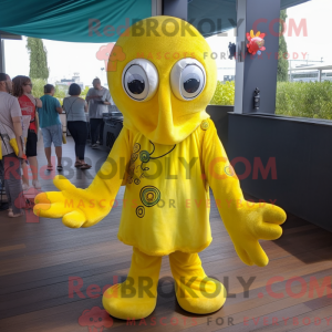 Disfraz de mascota pulpo...