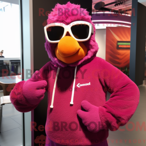Mascotte de poulet tandoori...