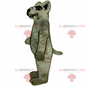Mascote de rato com dentes grandes - Redbrokoly.com
