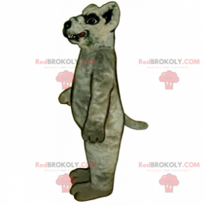 Rat mascot with big teeth - Redbrokoly.com