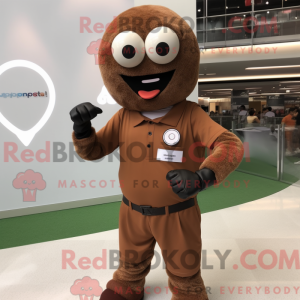 Brown Spaghetti mascot...