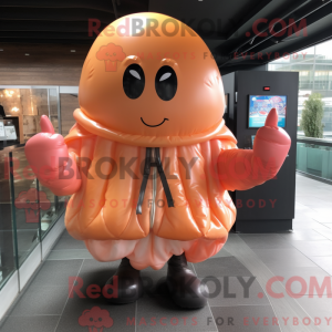 Peach Jellyfish maskot...