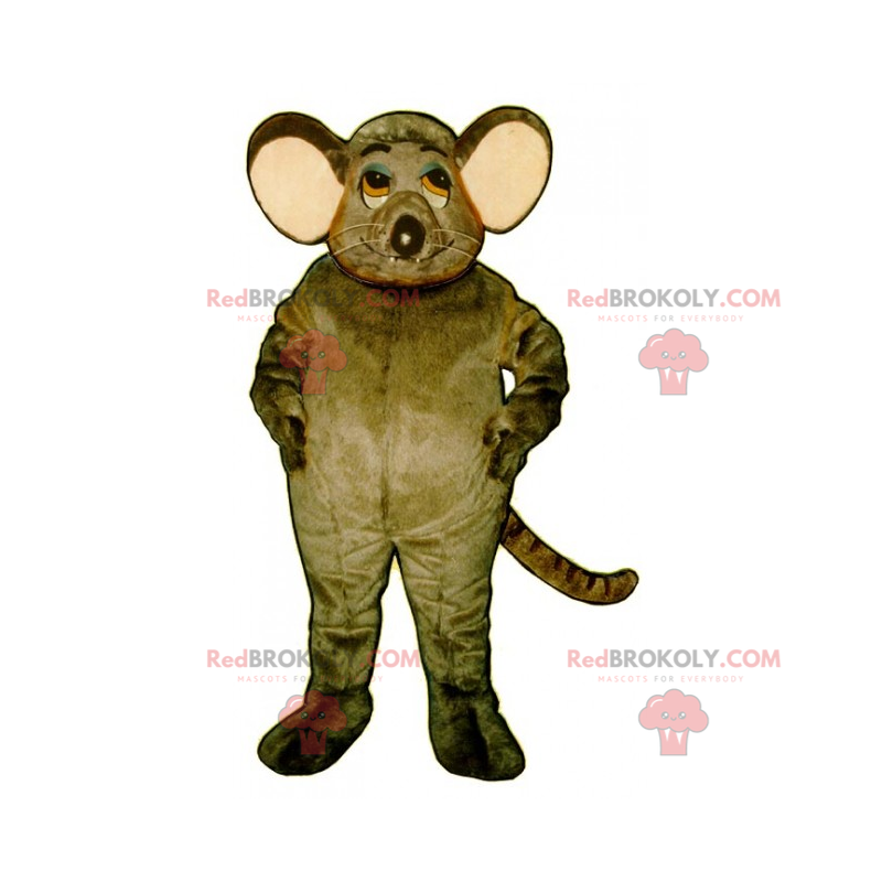 Mascotte di ratto dalle grandi orecchie - Redbrokoly.com