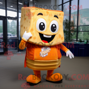 Oranje gegrilde kaas...