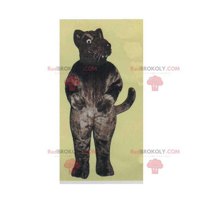 Mascote de rato marrom - Redbrokoly.com