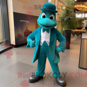 Postava maskota Teal Pepper...