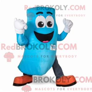 Turkis boksehandske maskot...