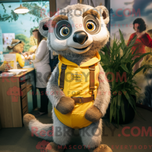 Silver Meerkat mascot...