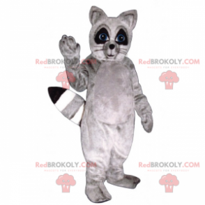 Mascotte procione grigio - Redbrokoly.com