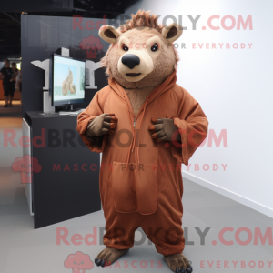 Rust Wild Boar mascot...