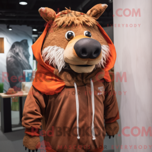 Rust vildsvin maskot...