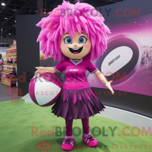 Maskotka Magenta Rugby Ball...