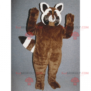 Mascotte bruine wasbeer - Redbrokoly.com