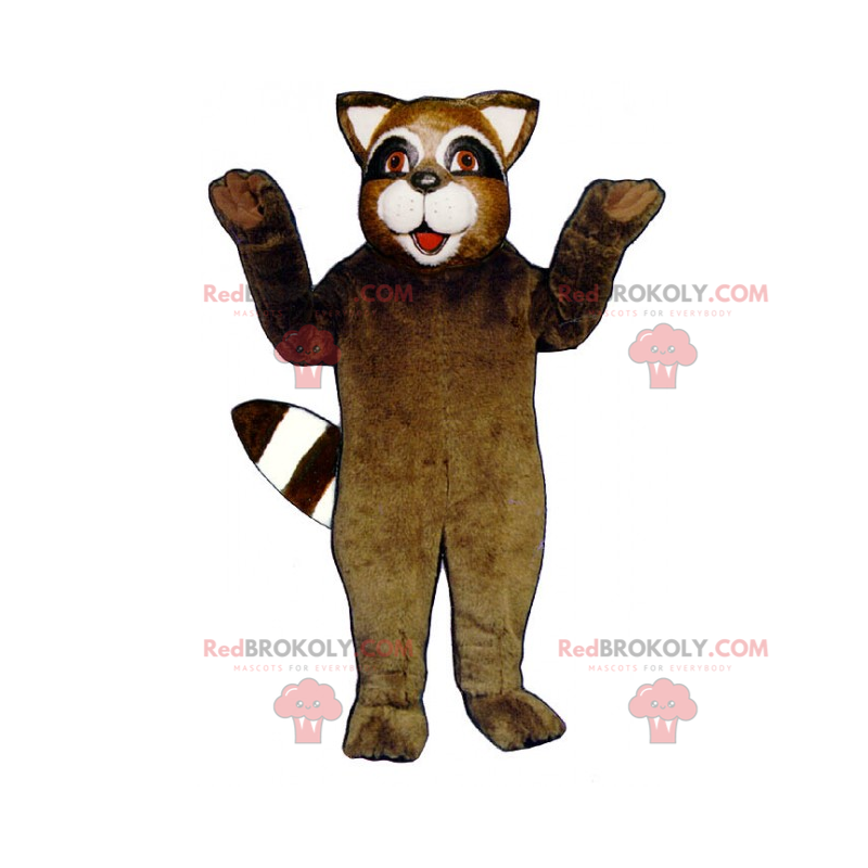 Le tvättbjörn maskot - Redbrokoly.com
