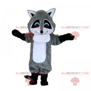 Adorable ratton mascot and blue eyes - Redbrokoly.com