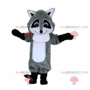 Adorable ratton mascot and blue eyes - Redbrokoly.com