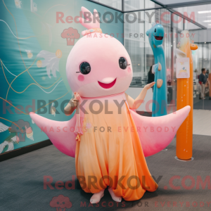 Peach Narwhal maskerad...