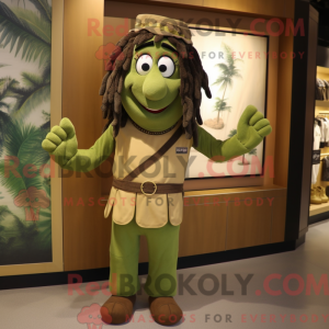 Postava maskota Olive Chief...