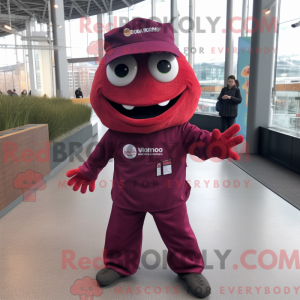 Disfraz de mascota Maroon...