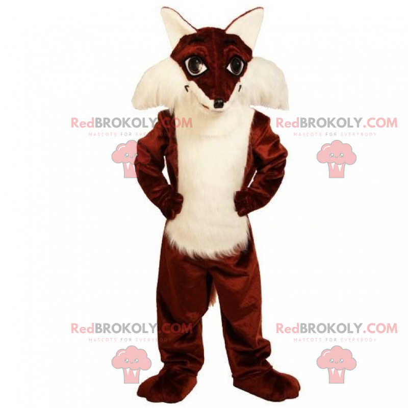 Mascotte zachte buikvos - Redbrokoly.com