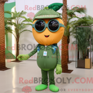 Forest Green Apricot mascot...
