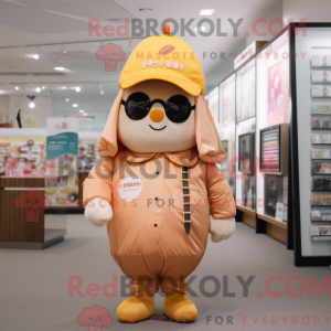 Peach Potato maskot kostume...