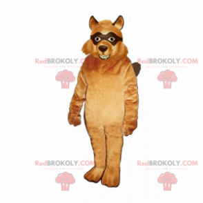 Mascota zorro con ojos negros - Redbrokoly.com