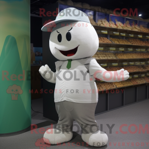 Sölv reddik maskot drakt...