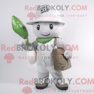 Sölv reddik maskot drakt...