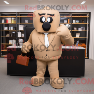 Tan Boksehandske maskot...