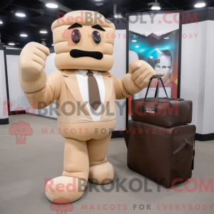 Postava maskota Tan Boxing...