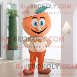 Peach Horseshoe maskot...