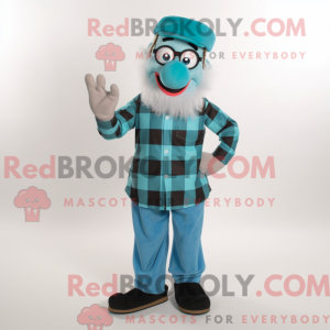 Turkis Mime-maskotkostyme...