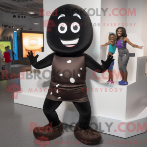 Maskotdraktfigura Black...