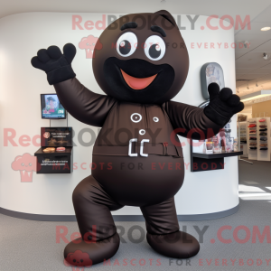 Disfraz de mascota de Black...