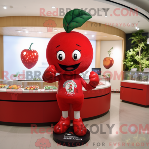 Red Cherry maskotdraktfigur...