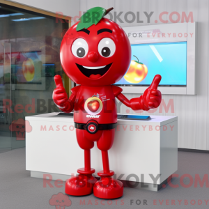 Red Cherry Maskottchen...