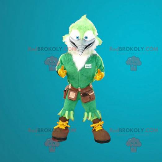 Carpenter datel zelený pták maskot - Redbrokoly.com