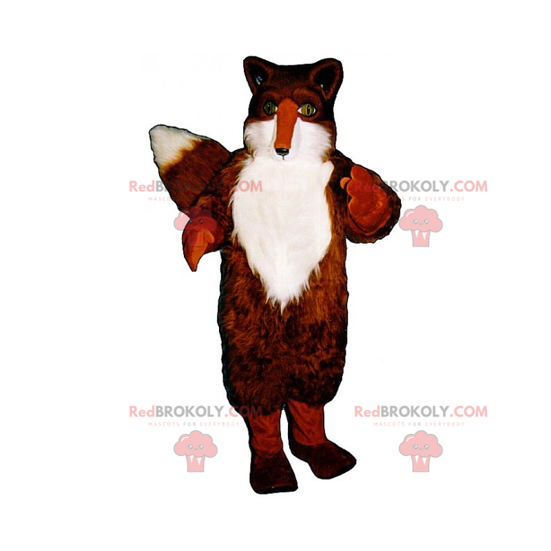 Red fox maskot - Redbrokoly.com