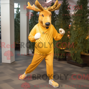 Maskottchenkostüm Goldener...