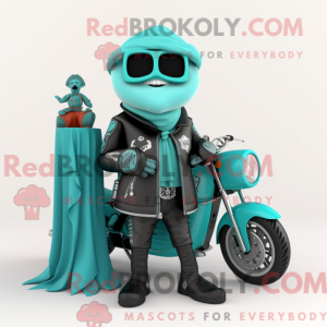 Turquoise Hourglass mascot...