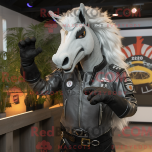 Grijze paard...