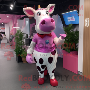 Magenta Holstein Cow...