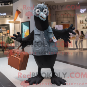 Black Seagull maskot...