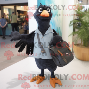 Black Seagull maskot...