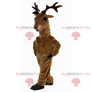 Mascotte de renne - Redbrokoly.com