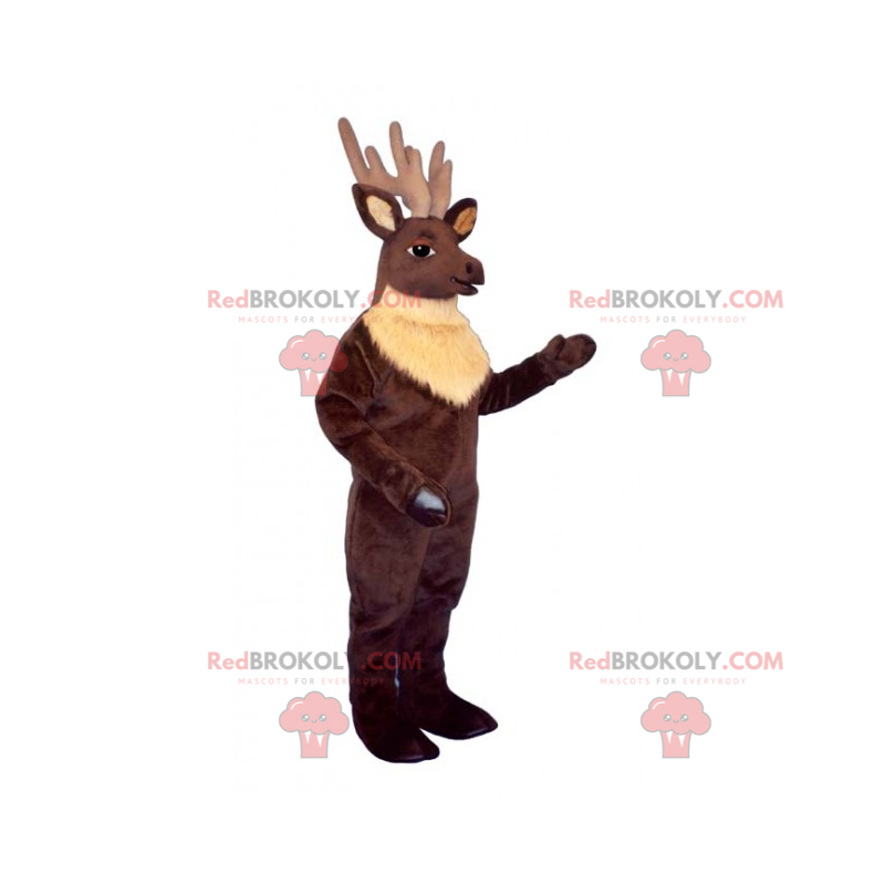 Longwood Rentier Maskottchen - Redbrokoly.com