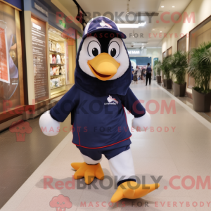 Máscara Navy Penguin com...