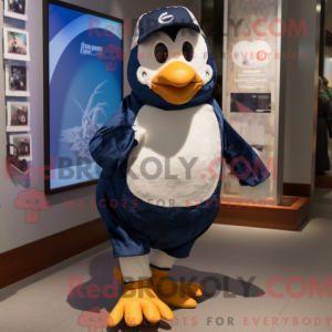 Máscara Navy Penguin com...
